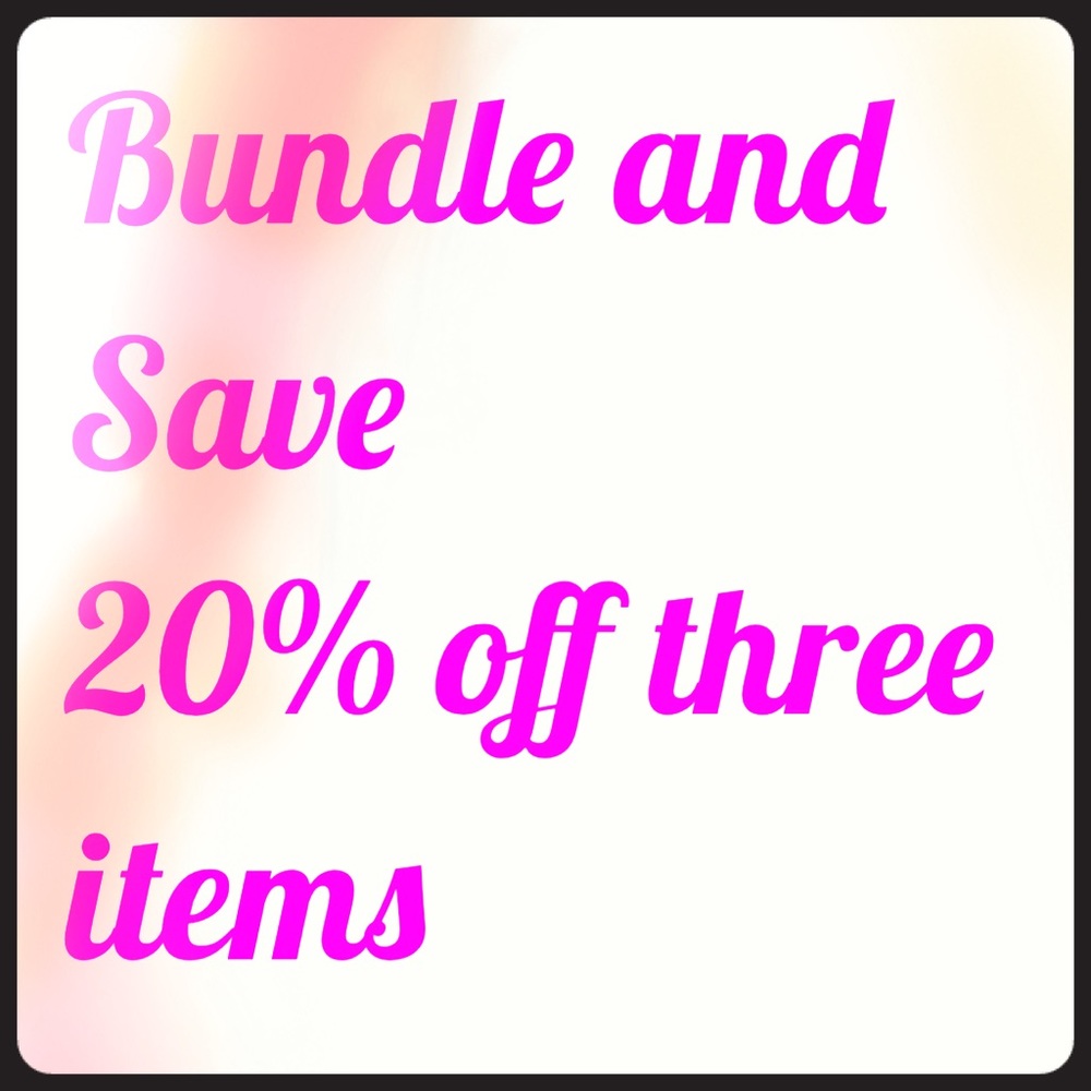 Bundle and save